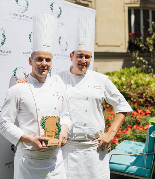 1re édition du Défi Végétal des chefs Barrière : les lauréats