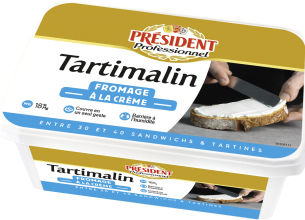 Tartimalin, le nouveau fromage à la crème par Président Professionnel