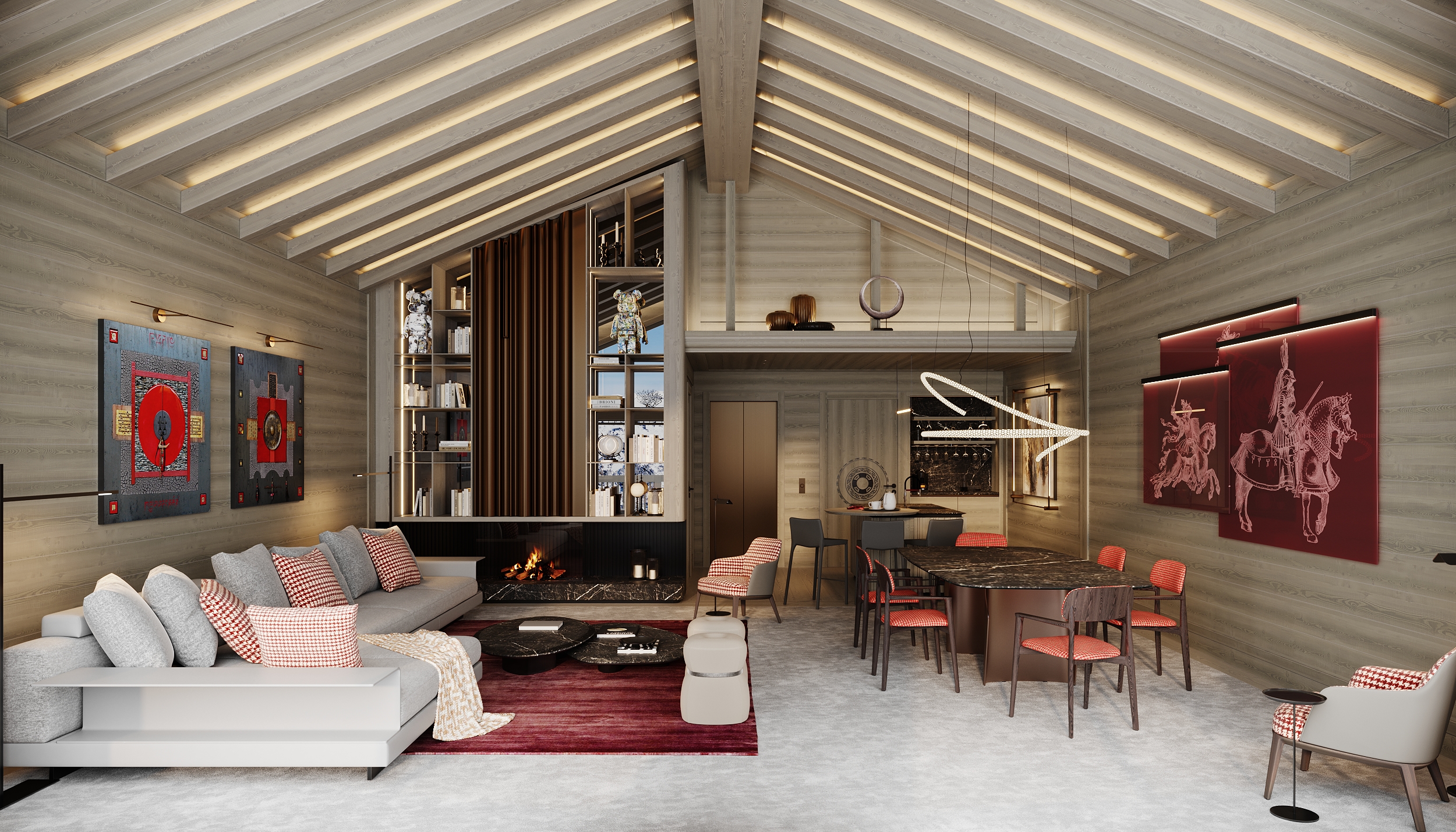 Le K2 Palace de Courchevel dévoile 5 nouvelles suites-chalets