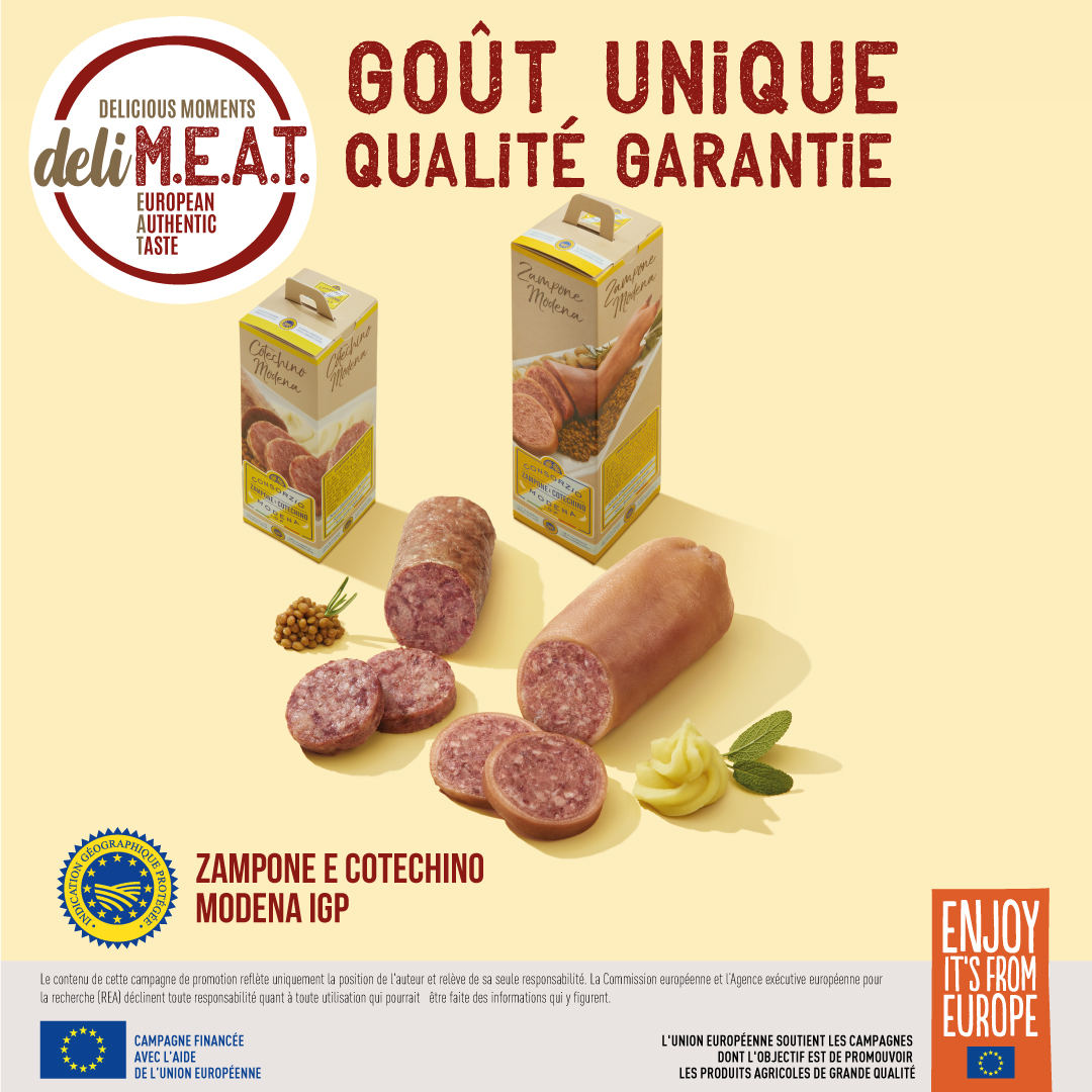 Zampone et Cotechino Modena IGP : tradition et innovation à apprécier tout au long de l’année