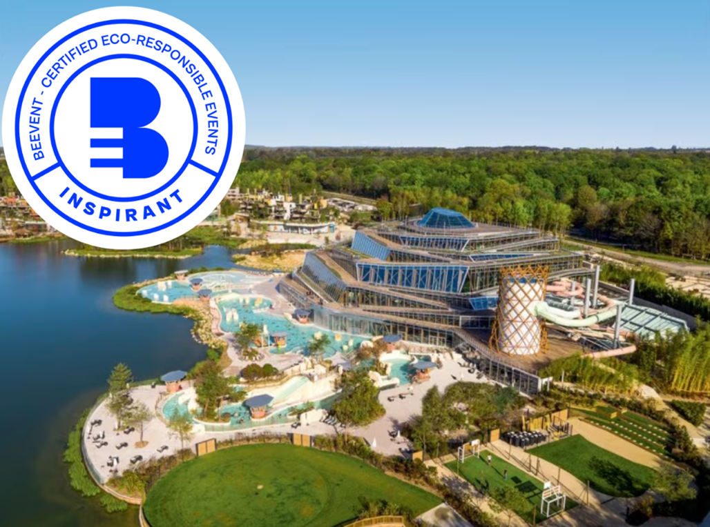 Center Parcs Villages Nature Paris décroche le label « Beevent Inspirant »