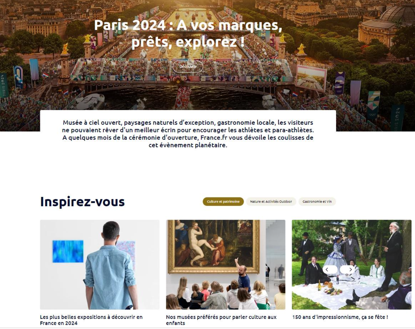 France.fr renforce son engagement en faveur du tourisme durable