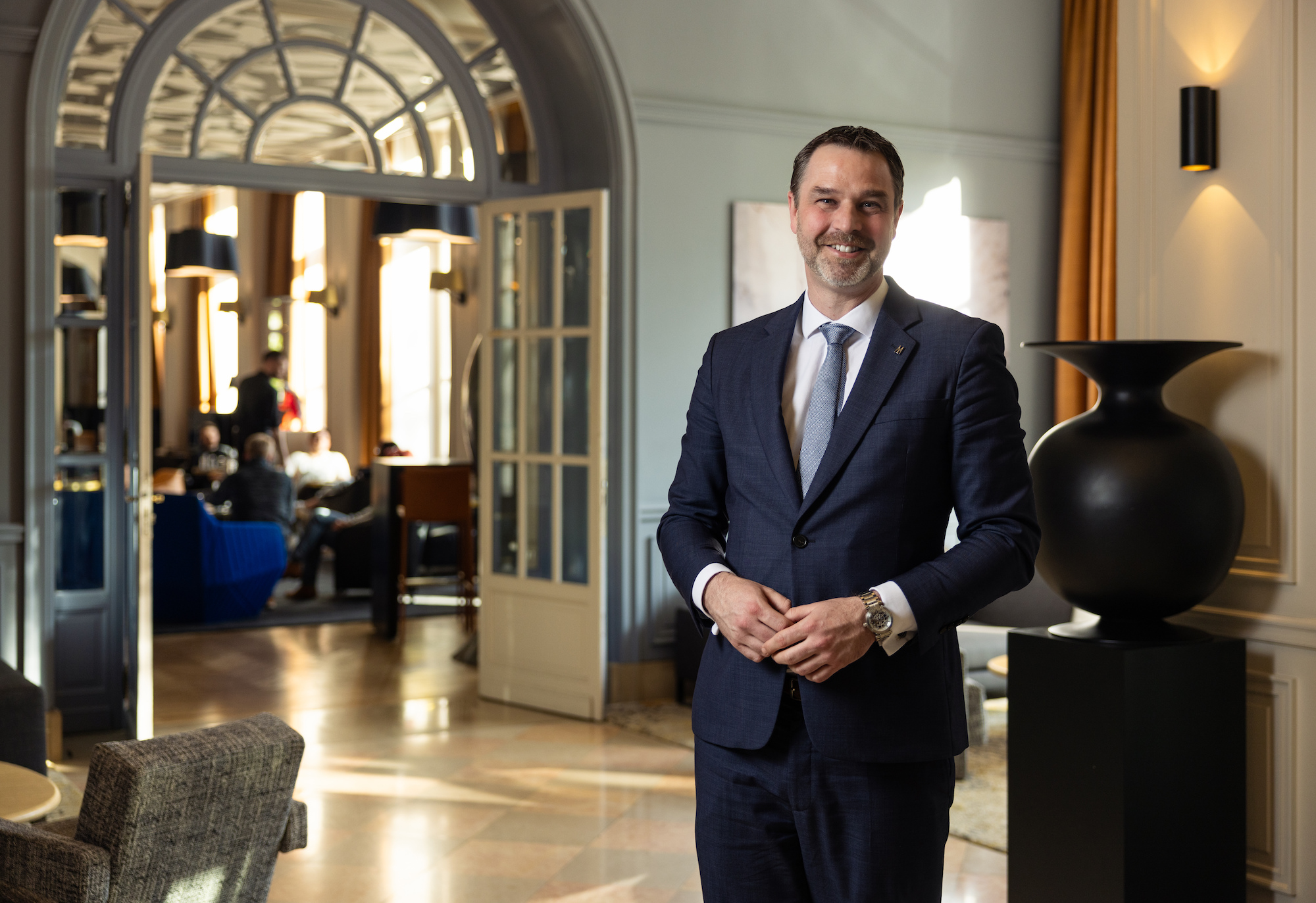 Noël Lazarini prend les commandes du Grand Hôtel La Cloche