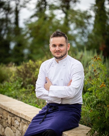 Gwenaël Girard, nouveau chef pâtissier au Couvent des Minimes